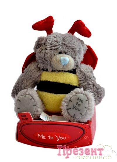 Мишка ME TO YOU 7.5 см в костюме пчелки (G01W1718)