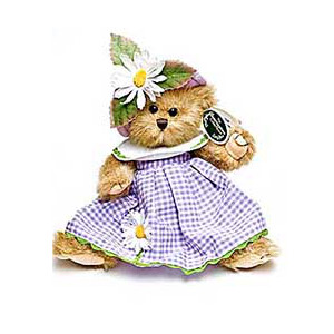  Мишка Bearington в платье и шляпке с цветочком 
