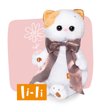 Мягкая игрушка кошка Ли-Ли от BudiBasa