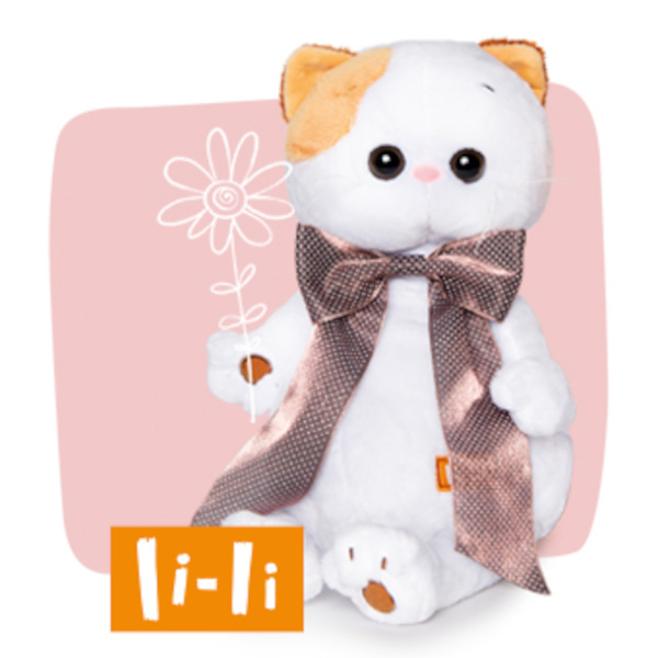 Мягкая игрушка кошка Ли-Ли от BudiBasa Мягкая игрушка кошка Ли-Ли от BudiBasa