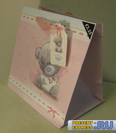 Подарочный пакет ME TO YOU  для  девочки (G92B0003) Размер 23х23х16 см